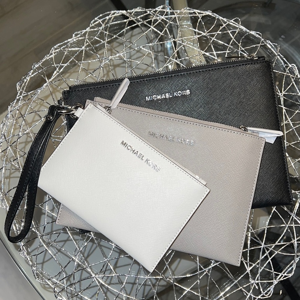 Michael Kors Jet Set Travel Wristlet Trio